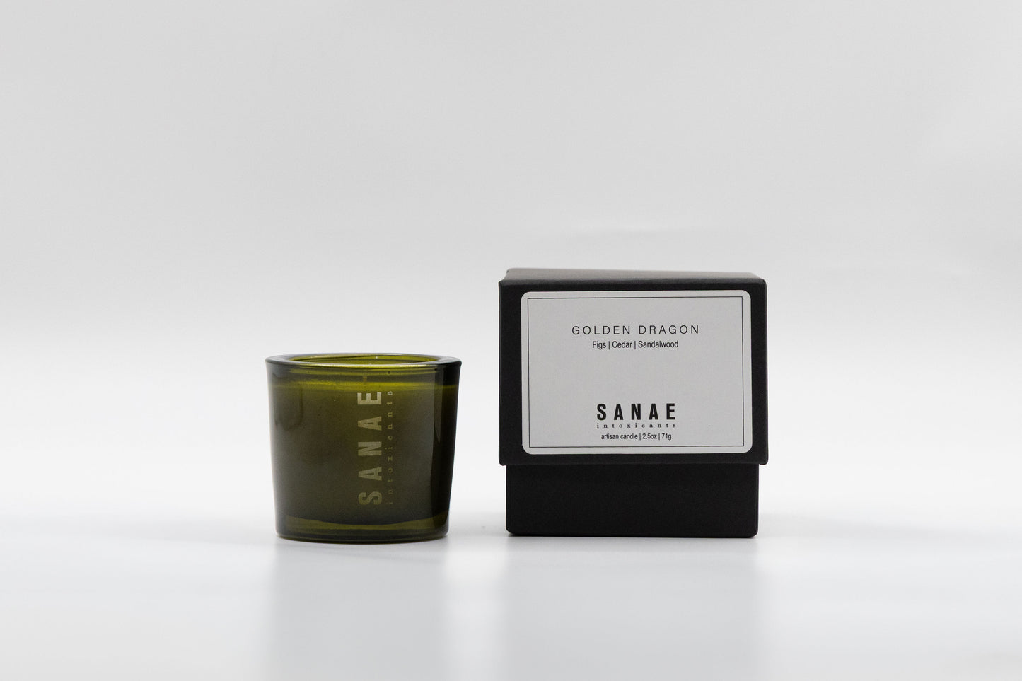 Golden Dragon Candle