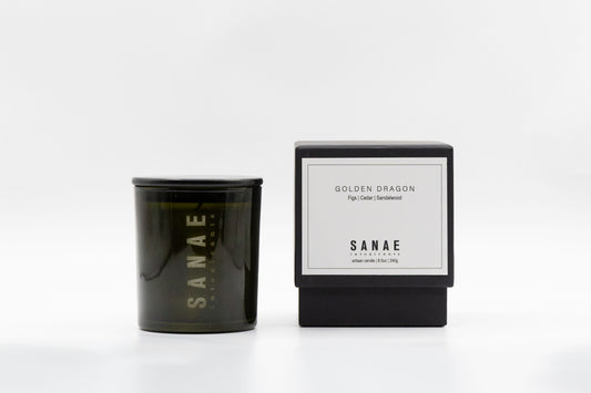 Golden Dragon Candle