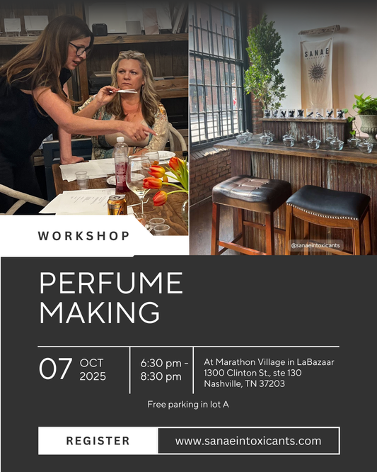 Perfume Making Workshop - 10/07
